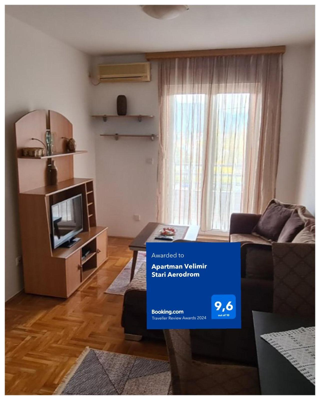Apartman Velimir Stari Aerodrom Podgorica Exteriér fotografie