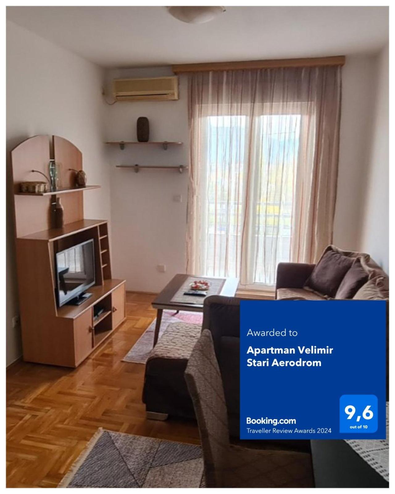 Apartman Velimir Stari Aerodrom Podgorica Exteriér fotografie