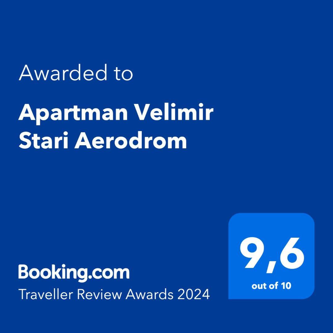Apartman Velimir Stari Aerodrom Podgorica Exteriér fotografie